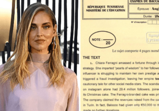 Ferragni tra le tracce della maturità in Tunisia, sotto esame il caso Pandoro-gate Ferragni tra le tracce della maturità in Tunisia, sotto esame il caso Pandoro-gate