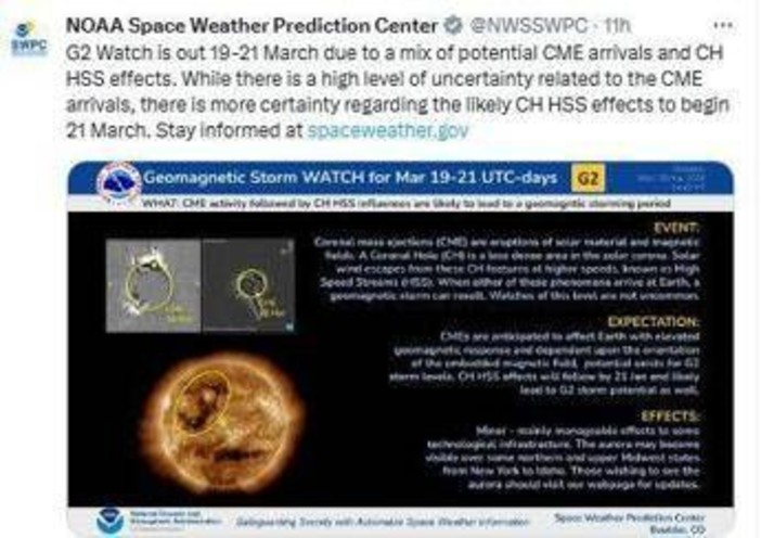 Tempesta geomagnetica in arrivo sulla Terra, cos'è ed effetti Tempesta geomagnetica in arrivo sulla Terra, cos'è ed effetti