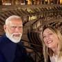 Italia-India, Meloni accoglie l'amico Modi: "Welcome to Rome"