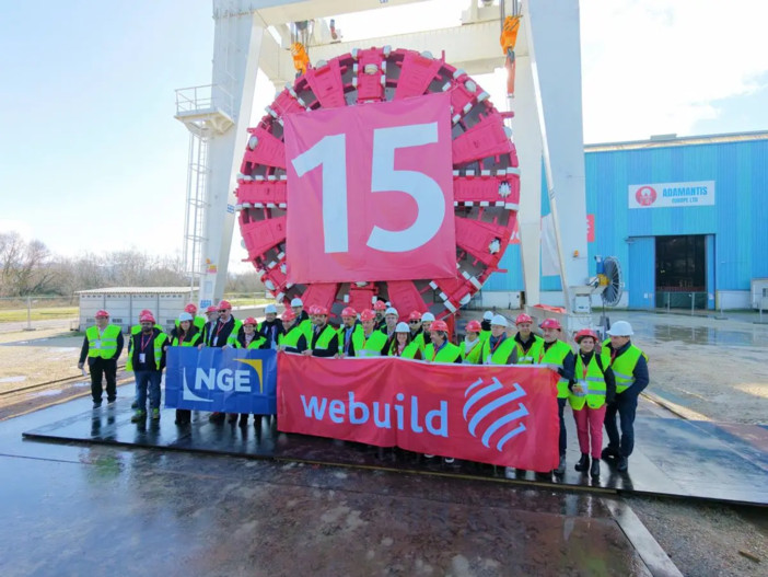 Webuild, pronta la TBM rigenerata per il Grand Paris Express in Francia Webuild, pronta la TBM rigenerata per il Grand Paris Express in Francia