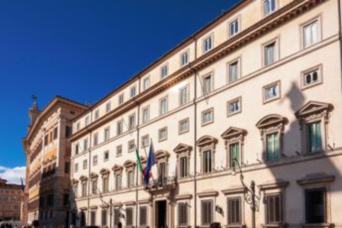 Riunione a Palazzo Chigi con Meloni, Tajani, Crosetto e Giorgetti in vista del vertice Nato Riunione a Palazzo Chigi con Meloni, Tajani, Crosetto e Giorgetti in vista del vertice Nato