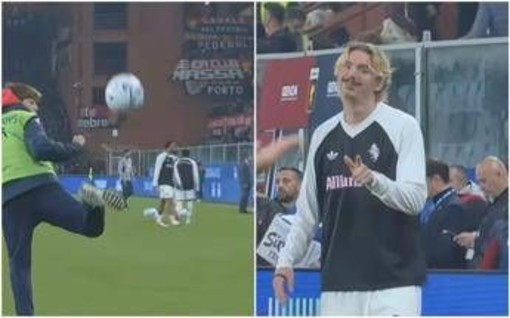 Genoa-Juve, il controllo da numero 10 del raccattapalle stupisce Woltemade: cos'è successo Genoa-Juve, il controllo da numero 10 del raccattapalle stupisce Woltemade: cos'è successo