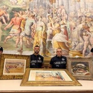 Recuperati i tre dipinti di Cezanne, Renoir e Matisse rubati a marzo dalla Fondazione Magnani Rocca Recuperati i tre dipinti di Cezanne, Renoir e Matisse rubati a marzo dalla Fondazione Magnani Rocca