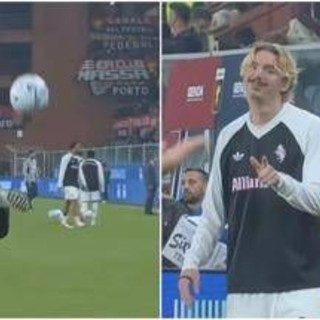 Genoa-Juve, il controllo da numero 10 del raccattapalle stupisce Woltemade: cos'è successo