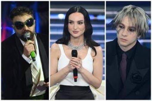 Sanremo, le pagelle ai look della finale: Arisa pigliatutto, Chiello goth e Dargen scalzo Sanremo, le pagelle ai look della finale: Arisa pigliatutto, Chiello goth e Dargen scalzo