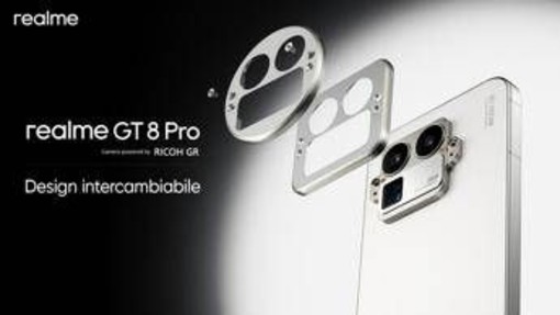 realme GT 8 Pro il primo smartphone con modulo fotocamera intercambiabile