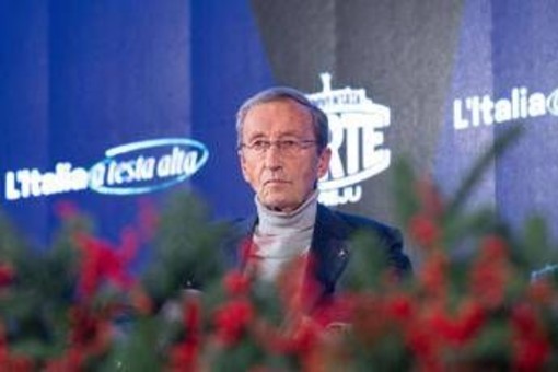 Gianfranco Fini ad Atreju 17 anni dopo: &quot;Ritorno a casa, errore sciogliere Alleanza nazionale&quot;