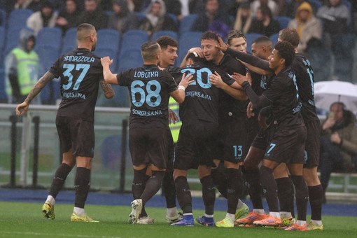 Lazio-Napoli 0-2, a segno Spinazzola e Rrahmani Lazio-Napoli 0-2, a segno Spinazzola e Rrahmani
