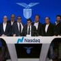 Lazio protagonista al Nasdaq, suonata campana chiusura contrattazioni, Enrico Lotito "grande orgoglio" Lazio protagonista al Nasdaq, suonata campana chiusura contrattazioni, Enrico Lotito "grande orgoglio"
