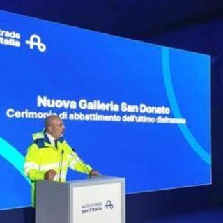 Giana (Aspi): "Nuova galleria San Donato in funzione tra 12 e 14 mesi"
